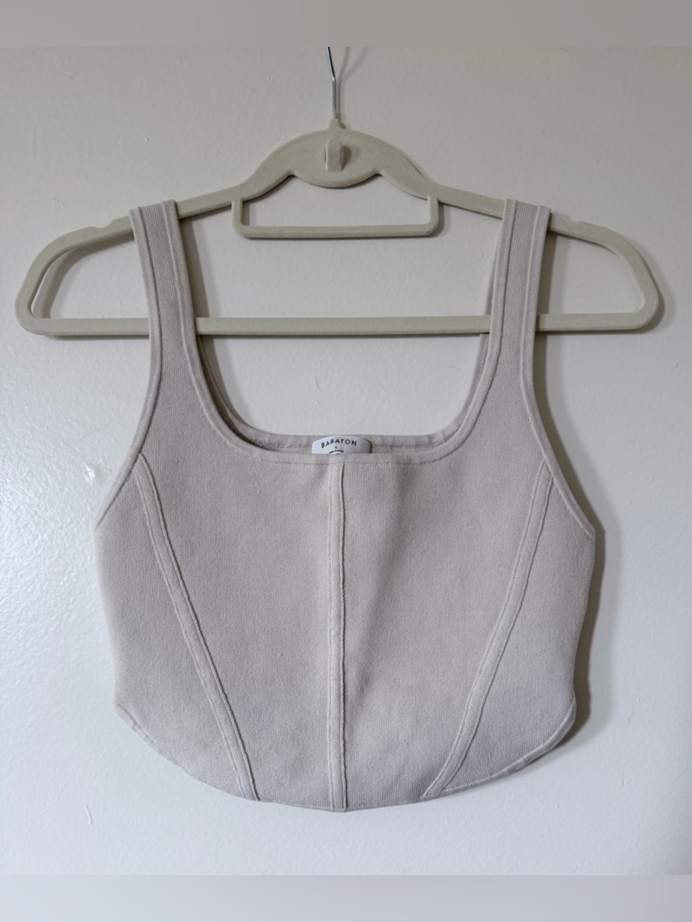 Babaton Sculpt Knit Corset Top